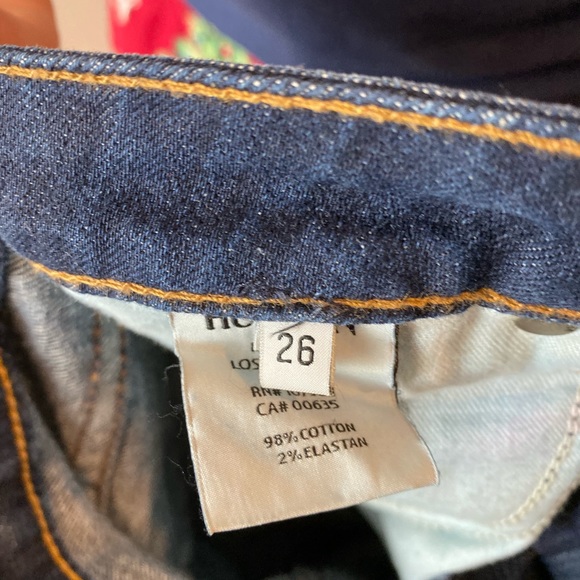 Hudson bootcut jeans size 26 - Picture 4 of 7